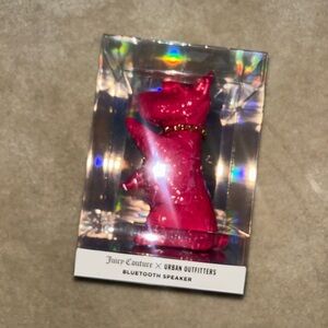 Juicy Couture Pink Dog-Shaped Bluetooth Speaker